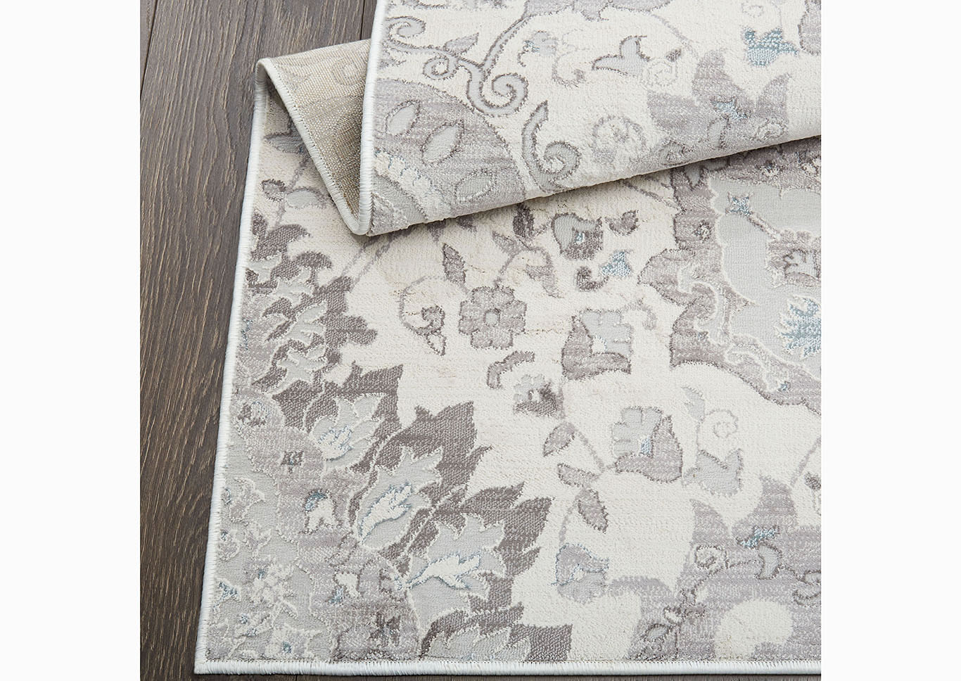 Home Dynamix Christian Siriano Brooksville Lambeth Transitional Area Rug 7'9"x10'2" Textured Ivory/Blue/Gray,Home Dynamix